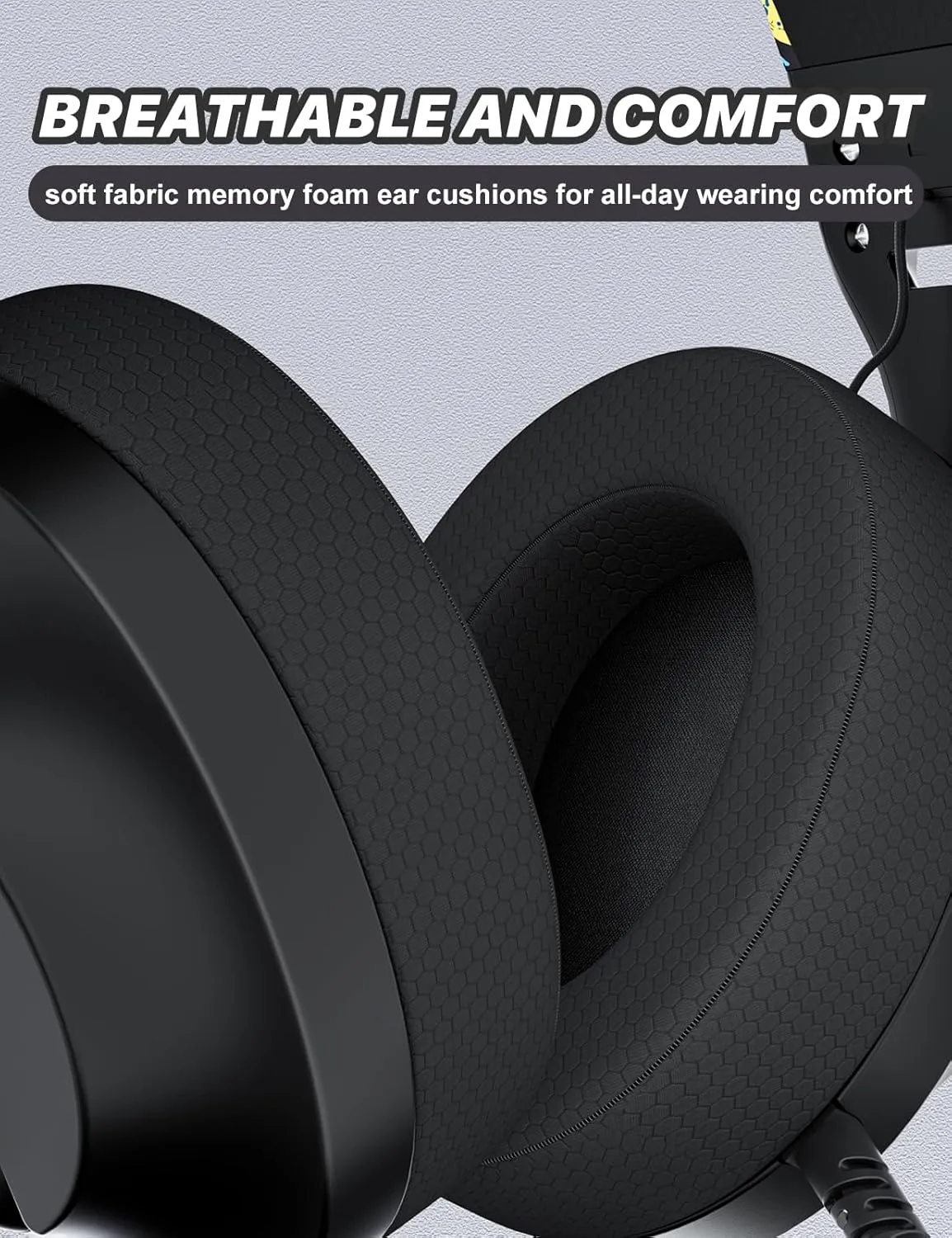 S30 Gaming Headset with Microphone,198g Lightweight Design, Wired Gaming Headphones for Xbox, Xbox Series X|S, PS5, PS4, Switch, PC, Noise Cancelling Mic, Soft Earmuffs (Graffiti)