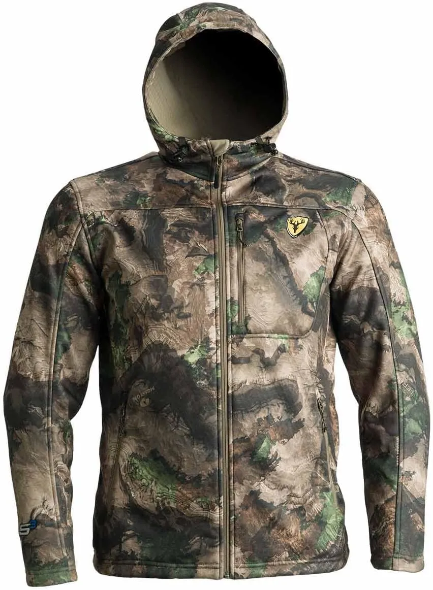 SCENTBLOCKER Scent Blocker Shield Series Silentec Midweight Jacket, Camo Hunting Clothes for Men