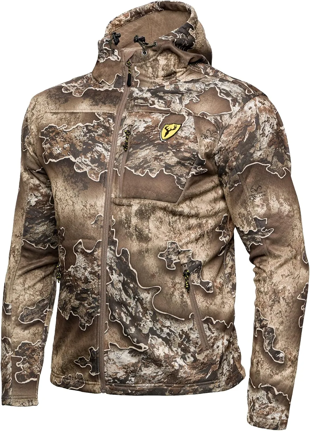 SCENTBLOCKER Scent Blocker Shield Series Silentec Midweight Jacket, Camo Hunting Clothes for Men