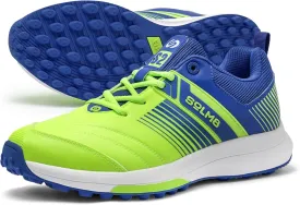 SOLM8 S2 Cricket Shoes Men Boys Junior Players - Advanced Grip Rubber Spikes for Turf/Grass, Ultralight Cushioning in Bright Colors (2025 Edition)