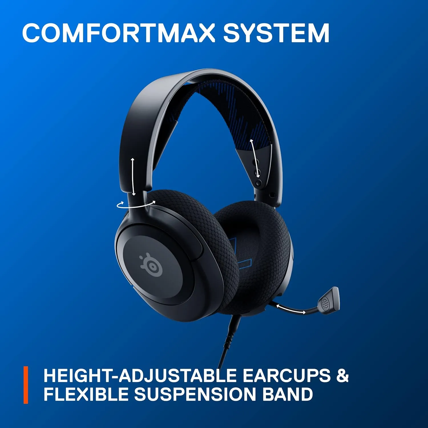 SteelSeries New Arctis Nova 1P Multi-System Gaming wired Headset  Hi-Fi Drivers  360 Spatial Audio  Comfort Design  Durable  LightweightNoise-Cancelling Mic  PS5/PS4, PC, Xbox, Switch - Black