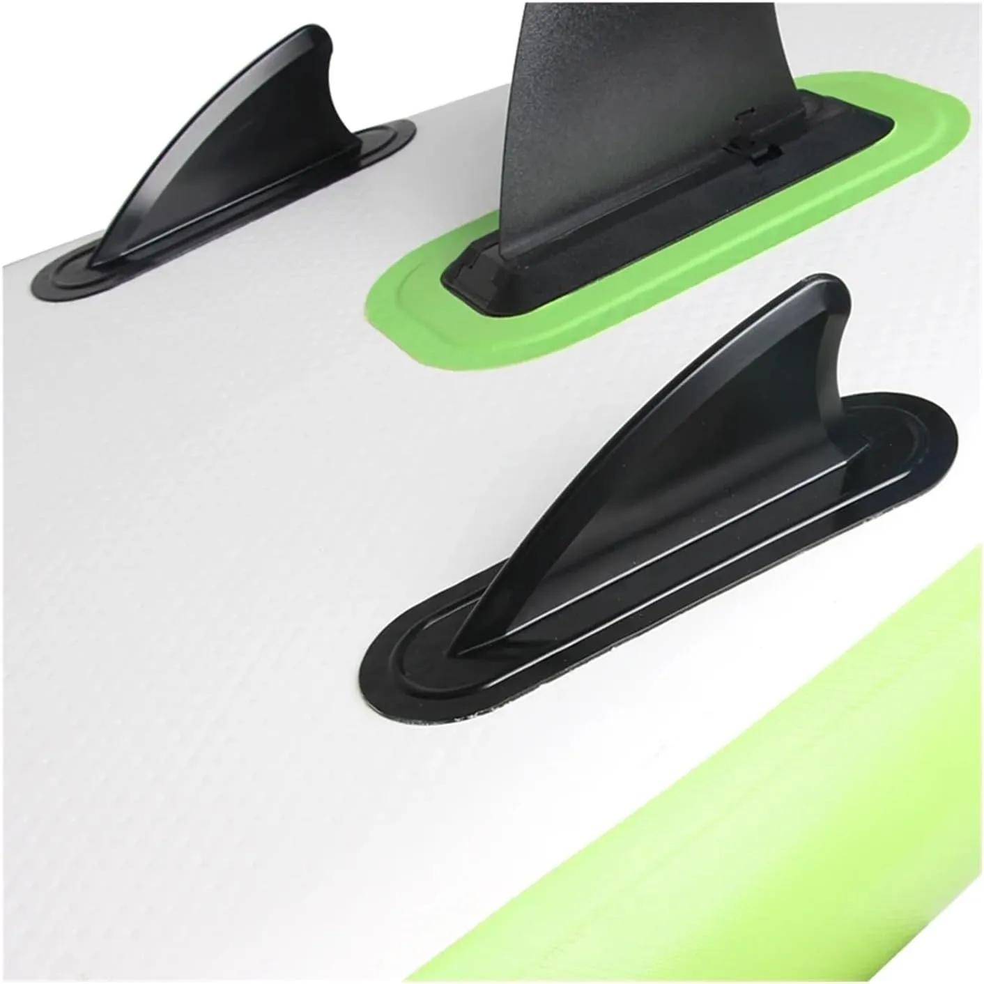 Surf Wave fin SUP Accessory stablizer, Stand up Paddle Board Surfboard Slide-in Central fin Side fin(Orange 9 inch)