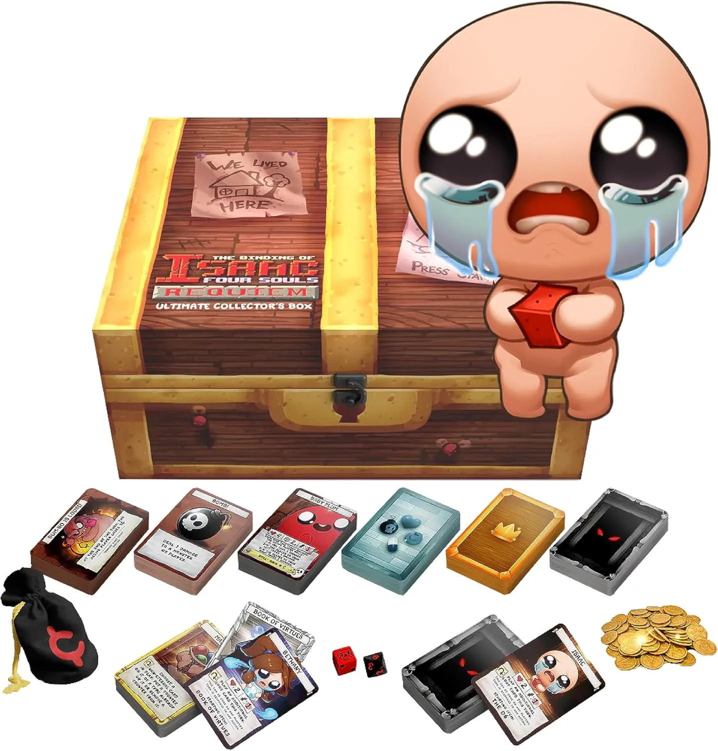 The Binding of Isaac: Four Souls - Ultimate Collection - Contains 2nd Ed. Base Game, Four Souls  & Requiem Expansions