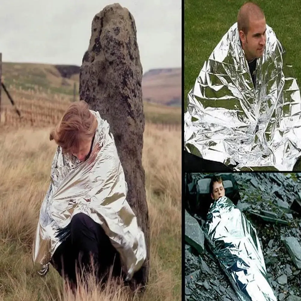 Thermal Blankets Survival Survival Gear And Equipment Survival Kits Space Blanket For Adults Thermal For Mountaineering Hiking