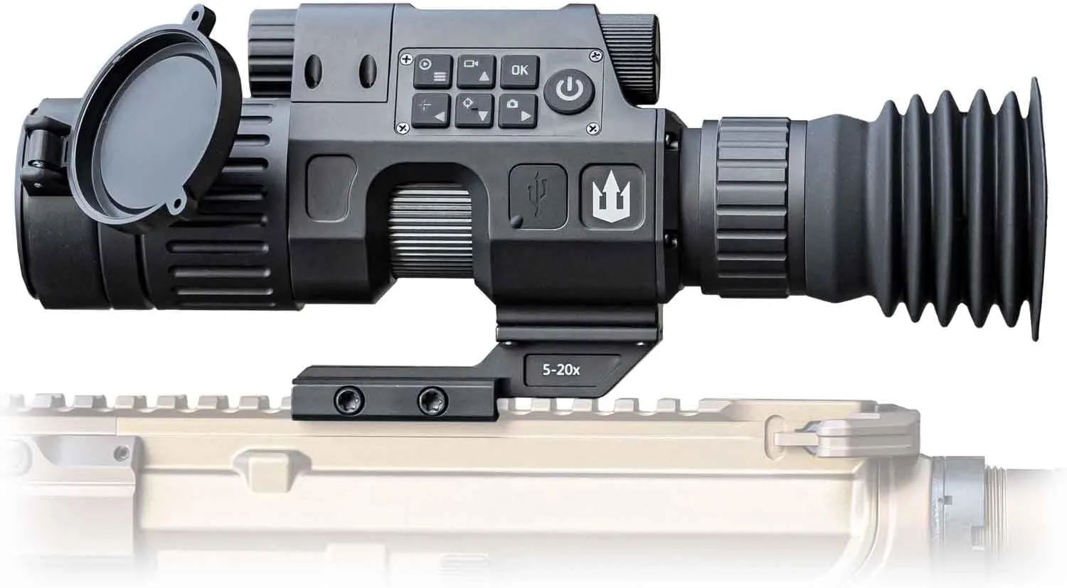Triton StarStrike Gen II 5-20x HD Night Vision Rifle Scope | IR Infrared Scope
