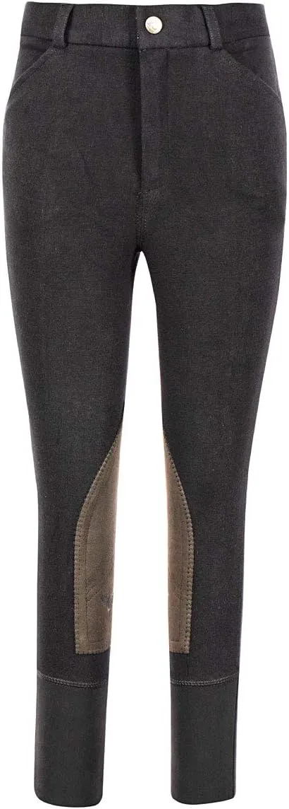 TuffRider Boys Patrol Light Knee Patch Breeches