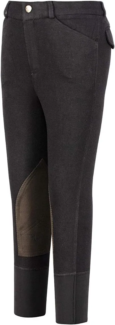 TuffRider Boys Patrol Light Knee Patch Breeches