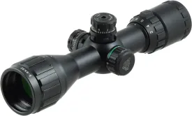UTG 3-9X32 1" BugBuster Scope, AO, RGB Mil-dot, QD Rings , Black