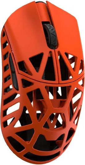 WLMOUSE Beast X Max Wireless Gaming Mouse - 8KHz Polling Rate, 42g Magnesium Alloy, PAW3950HS Sensor, Customizable DPI, OM & TTC Switches P2 (Fire Orange(OM Switch))