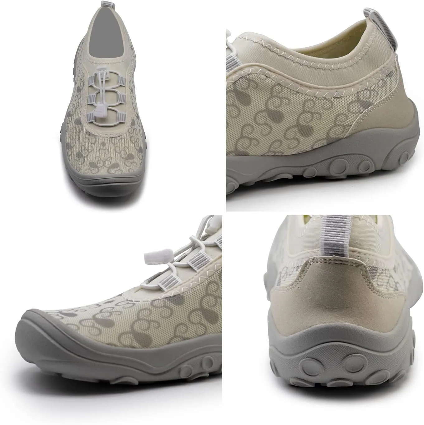 Women Men Quick-Dry Water Shoes Barefoot Non-Slip Hike Beach Aqua Swim Camping Sports Kayaking Diving Boat Fish Shoes