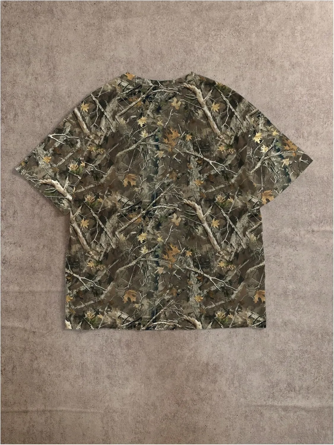 Women's Camo Shirt Tees Crew Neck Drop Shoulder Short Sleeve Camouflage T Shirt Tops Turkey Hunting Shirt