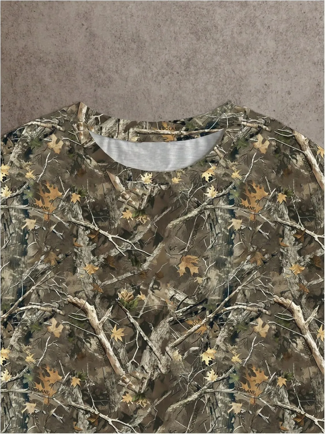 Women's Camo Shirt Tees Crew Neck Drop Shoulder Short Sleeve Camouflage T Shirt Tops Turkey Hunting Shirt