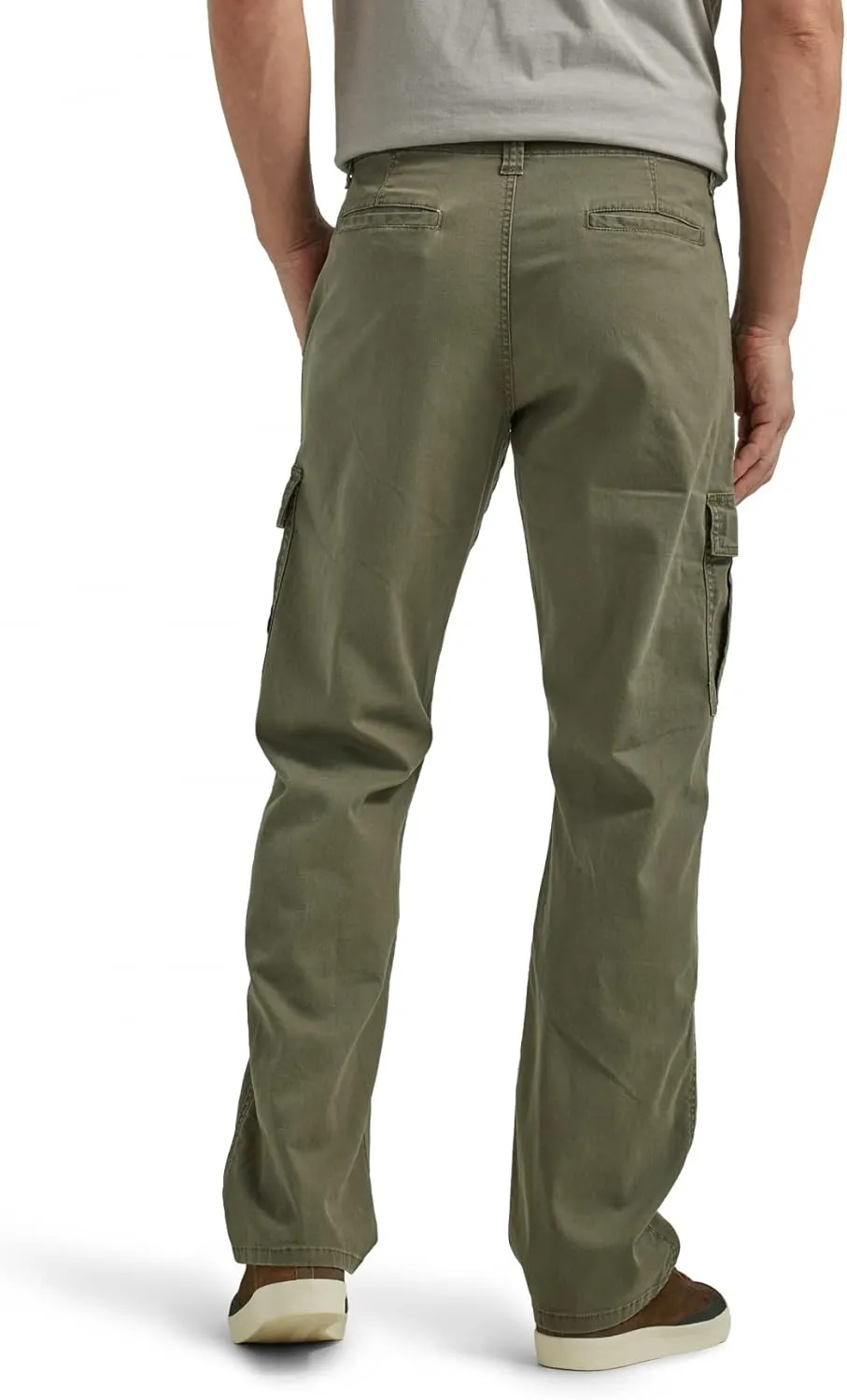 Wrangler Authentics Men's Relaxed Fit Stretch Cargo Pant
