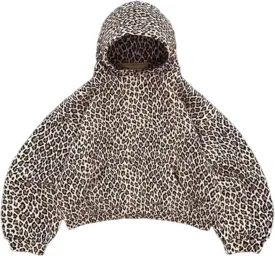 Y2k Cheetah Print Hoodie Pullover Vintage Leopard Print Hoodie Aesthetic Sweatshirt Trendy Graphic Streetwear Hoodies